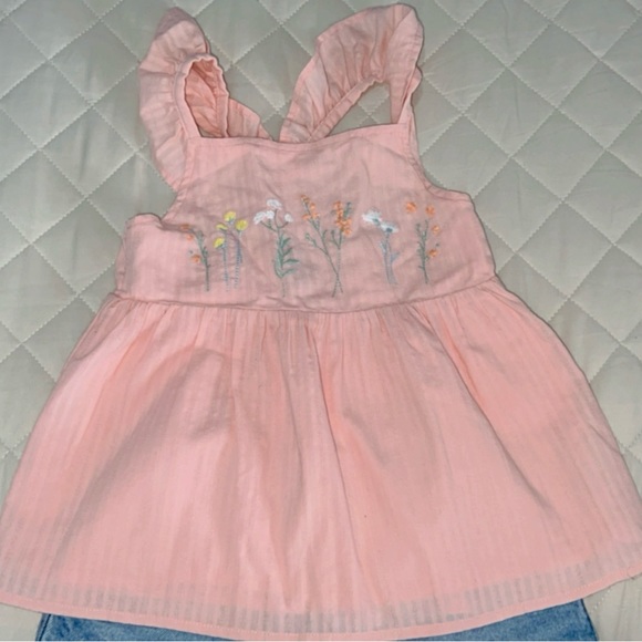 Girls Pink top 5T - Picture 3 of 4